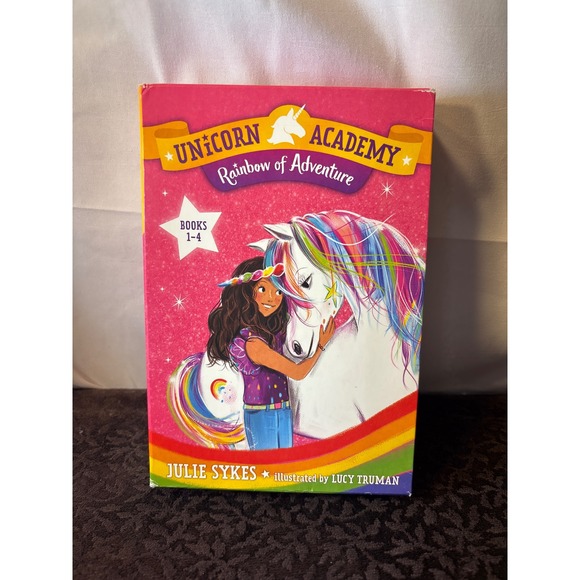 Julie Sykes Other - Unicorn Academy books 1-4 Rainbow Adventure